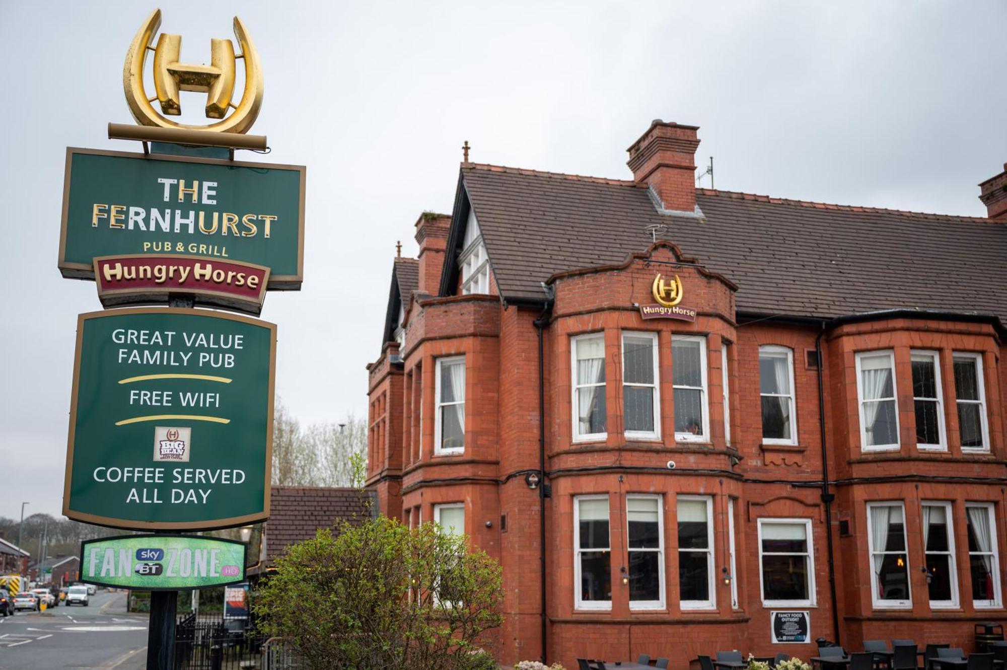 The Fernhurst By Greene King Inns Блекберн Екстер'єр фото